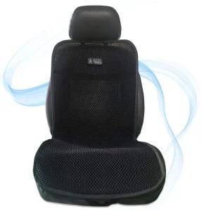 블랙 자동차 여름 시트커버 쿨링 차량용 메용매쉬 메쉬 용통풍 시원한방석