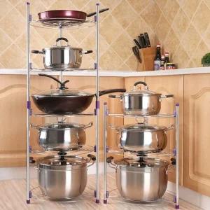 쿠퍼 냄비 정리대선반 수납 프라이팬 주방 부엌