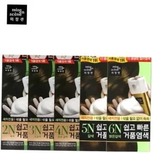 Ksr 미장센 쉽고 빠른 거품 염색약 /새치커버/