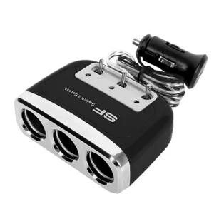 SF906 스위치 12V 24V겸용 3구 멀티소켓차량용 용연장 화물차 USB 충전 차량용