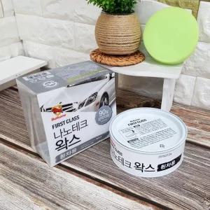 백색 유리막 코팅 광택제 불스원 룩센 나노테크 왁스고압분사기 첼분제거제 광택기