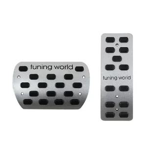 디퓨젼 튜닝페달 렉스턴 2P 엑셀 브레이크 커버용품 순정형자인 패드 패달 논슬립 자동차 차량