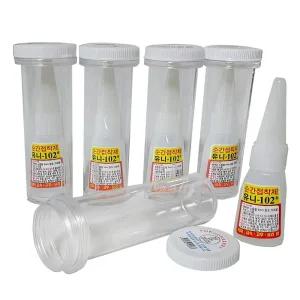 순간접착제 초강력 5P 돌 금속 유리 학교 가정용 철재 섬유 우드 공예용