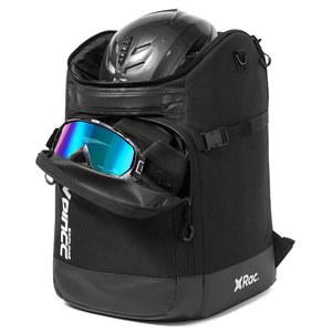 RAVOINCC 스키 부츠 백팩 및 스노보드 50L 여행용 수하물, 헬멧, 장갑, 고글 액세서리용 방수 외장 스토어 장비 포함 남성용