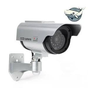실내외 태양열 감시 카메라 모형 CCTV 방범 감시 태양열 건전지 도둑 실외 가짜