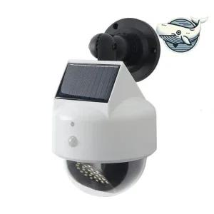 무선 리모컨 CCTV 모형 감시카메라 LED 방범 감시 태양열 건전지 도둑 실외 가짜 가짜cctv