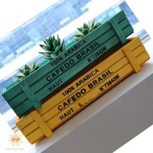 미니 긴사각 화분 다육이 인테리어 미니화분