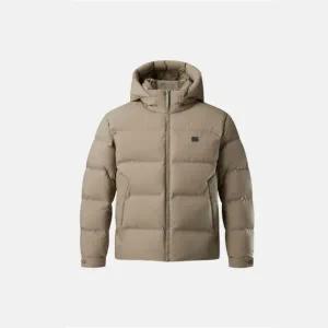 코오롱스포츠 25FW 남성 쿠치 후드 일체형 미드 다운 TLJDW25611GBE