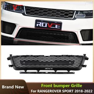 범퍼 그릴ROVCE 자동차 앞 범퍼 그릴 하부 랜드로버 호환 레인지로버 스포츠 L494 2018-2020 LR099209 액세