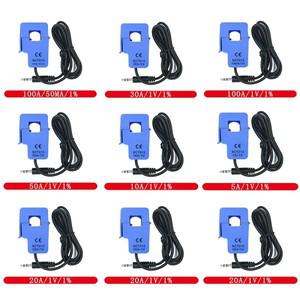 1PCS SCT-013-000 5A 10A 20A 30A 1V 1% 비침습적 스플릿 코어 전류 변압기 AC 센서