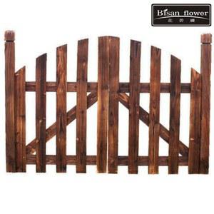 정원문 울타리문 방부목 대문 높이 데코 도어탄화색 부속품제외 전원주택대문 나무 난간