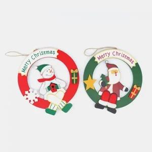 ( )이천 크리스마스 산타 우드장식 인박스 10개입 파티 장식 소품 데코_23849668