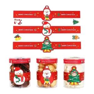 ( )크리스마스 베이킹 장식 테두리 스티커 5장_23850059