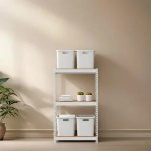 /비더블유아이 스피드랙 간편조립 수납선반 300x300x900 3단