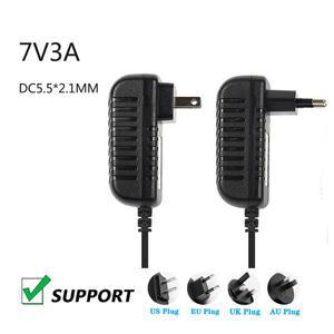 DC 전원 공급 장치, 스위칭 어댑터, 5.5x2.1mm 조절 코드, 7V 3A