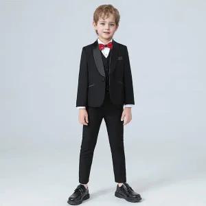 /교복몰 오스틴 블랙 싱글버튼 다크수트 정장 턱시도 풀세트