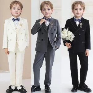 /교복몰 브레스티드 스티치라인 정장 턱시도 풀세트(자켓 양