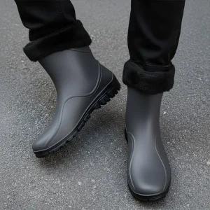 [모로엠] 스톰웨이브 기모 남성 레인부츠 아이템 DMC-SE-QDD440