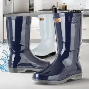 낚시고무방한발목민물 갯바위작업보생농사 신발남성미끄럼방지 논슬립남반장