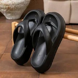 여성 DLGD2475 쪼리 통굽 플랫폼 여름 키높이 슬리퍼 2컬러