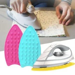 다리미 인기 실리콘 받침 노랑 감성 받침대 엠보패드 다리미받침대 다리미받침 엠보패드