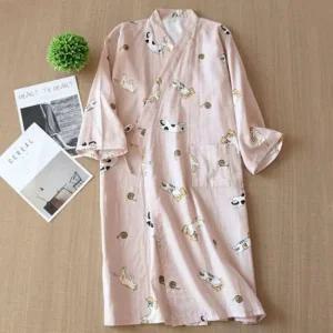 목욕 샤워 캐주얼 사우나 반팔 필수템 가운 바스 로브 샤워가운 골프샤워가운