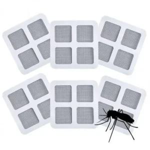 점착식 모기장 데일리 스티커 패치 클래식 6장 묶음 모기장보수 모기장패치 모기장구멍
