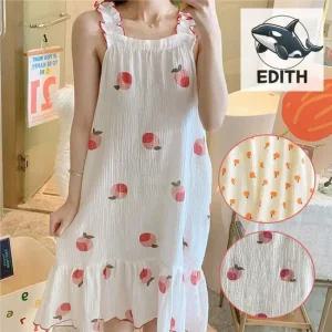 프룻 패턴 경량 샤워가운 골프장 수영장 여름 샤워가운 골프가운 여성샤워가운