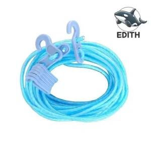 실외용 빨래걸이 코팅 세탁줄 튼튼한 고리포함 세탁줄 빨래건조 세탁건조 실내빨래줄