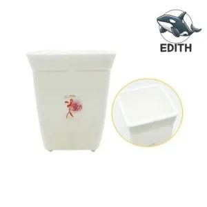 모던 카페 인테리어 소형 화분 미니 정사각형 플라스틱 베란다 화단 정사각형