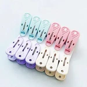 집게 빨래집게 12P 빨래 세트 파스텔 빨래집게대형 빨래찝개 빨레집게 빨레집개