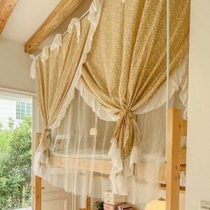 벙커 이층 침대 공주 2층벙커침대 책꽂이 2층침대 드림 공주베드 140cm 자작나무