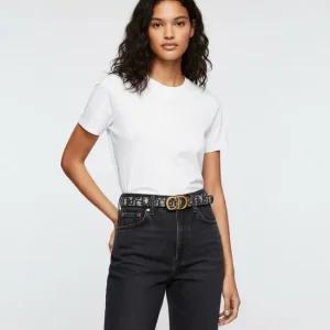 DIOR 오블리크 디올 새들 벨트  B0042CTZQ 928)