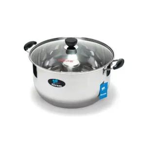 키친아트 스팀 빨래솥 34cm 버블 스팀 빨래솥 들통 찜통 스텐들통 스텐빨래솥 스팀빨래통