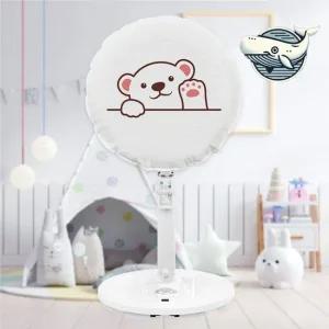 귀여운 북극곰 선풍기커버 방꾸미기 벽걸이 선풍기커버 선풍기안전망 선풍기망