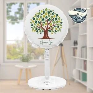 그린라이프 선풍기커버 원형 디자인 시원한 여름 선풍기커버 선풍기안전망 선풍기망