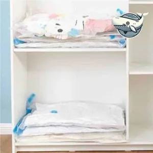 소형 투명 압축팩 의류 정리 수납 가방 압축비닐 압축백 압축포장 압축비닐팩 진공압축