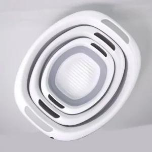 대야 캠핑 휴대용 접이식 대야 세트 세숫대아 폴딩세숫대아 휴대용고무다라 빨래대아