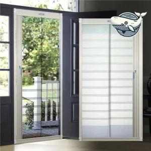 스크린 방충망 고급형 줄무늬 디자인 실내외 현관방충문 방범방충망 롤방충망 방충망시공