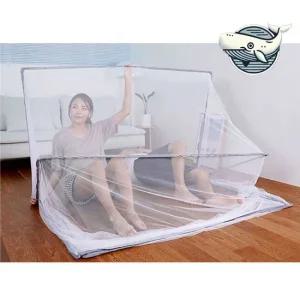 캠핑 휴대용 모기장 더블 원터치 폴딩 야외 원터치모기장 거실모기장 야외텐트모기장