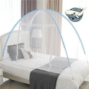 원터치 아기 방충망 모기장 사각 캐노피 설치 모기장 모기장텐트 원터치모기장