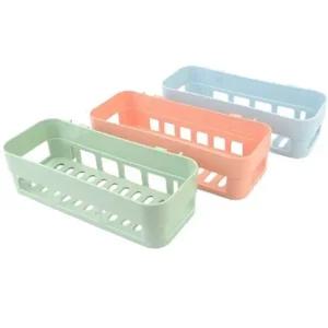 무타공 컬러 화장실선반 접착식 욕실정리대 일자형 욕실수납 화장실수납함 화장실수납