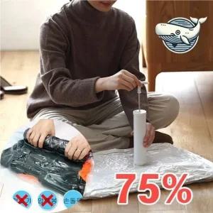 대형 이불 보관용 압축팩 의류 수납 지퍼형 이불압축팩 압축팩 의류압축팩 옷정리