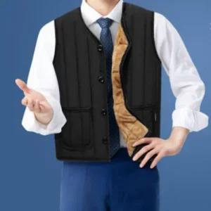 남성 1+1 패딩 후리스 이너 조끼 정장 베스트 WFKPD2J