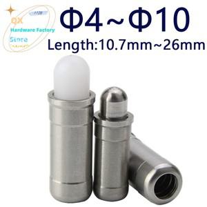 QX532 직경 4mm ~ 10mm 좋은 품질 용수철 적재 뚜러뻥 스테인리스 스틸 바디 나일론 핀 위치