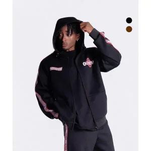 프리덤 FREEDOM 올림피아 레터링 메쉬 엠보 후드자켓 2color 368180