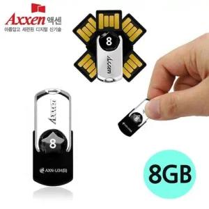 액센 USB메모리 U34 STAR 8GB (블랙) WFKPGAC