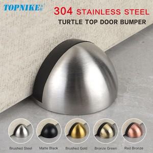 드릴 없음 도어 범퍼 스테인레스 스틸 스토퍼 바닥 흡입 유리 룸 상단