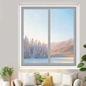 보온커튼 뽁뽁이 방풍창문 방한비닐 바람막이 겨울 단열커튼