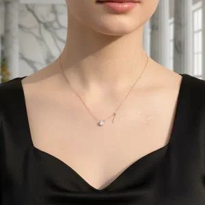 [샤밍주얼리]천연 7부 다이아 목걸이 우신 GIA 매력 넘치는 프로포즈 결혼 기념일 선물 여자 친구